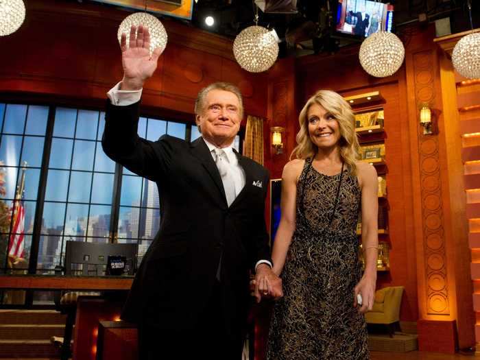 Philbin later hosted "Live" with Kelly Ripa, who still hosts the show hosts today, along with Ryan Seacrest.