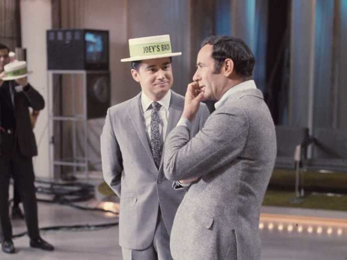 Philbin then starred in a live comedy TV series, "The Joey Bishop Show," from 1967 until 1969.