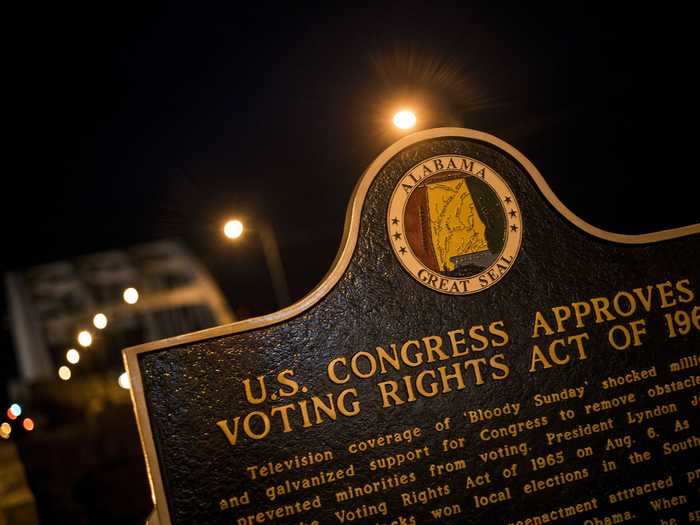 The day helped usher in the Voting Rights Act of 1965.