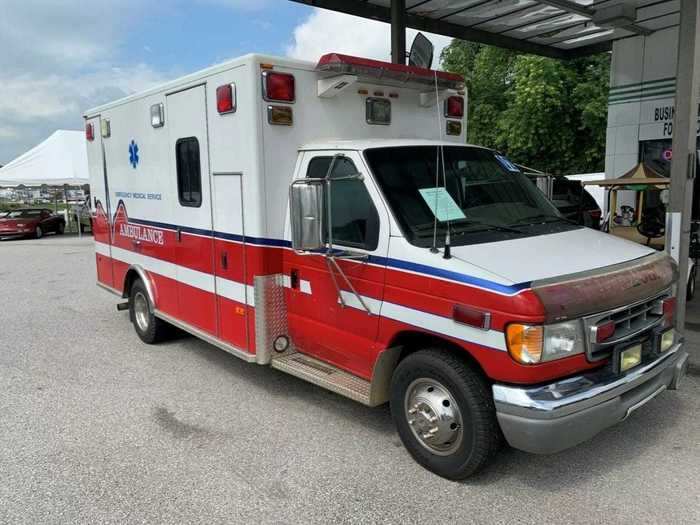 Talley is working on another ambulance build now, and this one will have a bathroom, he told Business Insider.