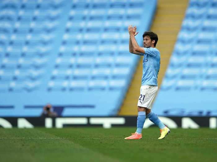 Manchester City waved goodbye to a Premier League legend in style