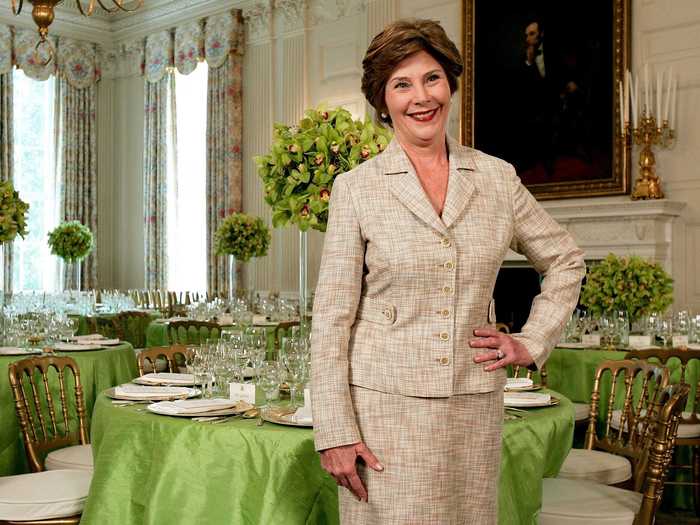 One of Laura Bush