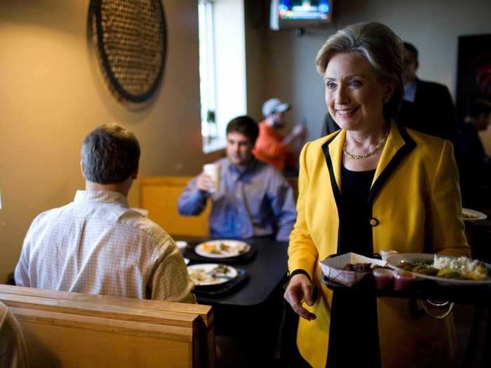 Hillary Clinton is a fan of spicy food, and she ate a hot pepper every day on the campaign trail.