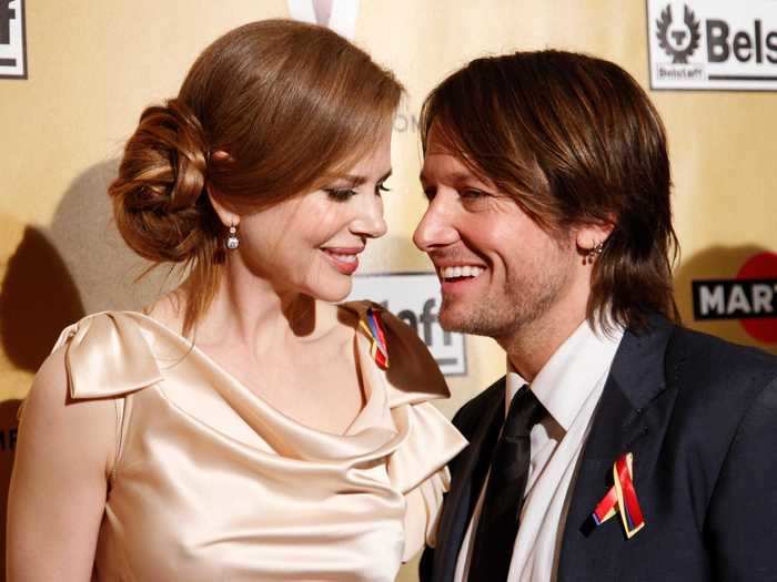 2010: Keith Urban and Nicole Kidman