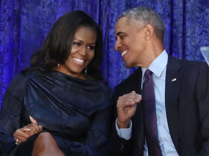 2009: Barack and Michelle Obama