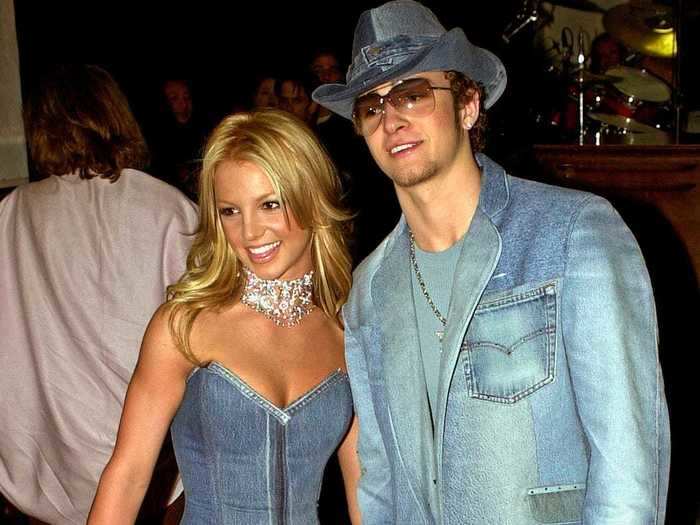 2001: Justin Timberlake and Britney Spears