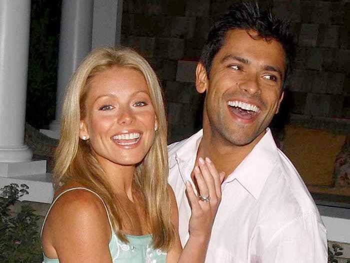 1996: Mark Consuelos and Kelly Ripa