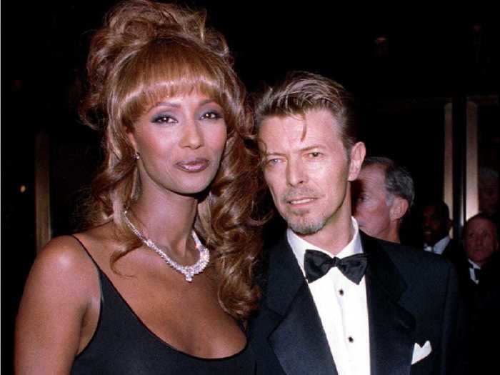 1992: David Bowie and Iman