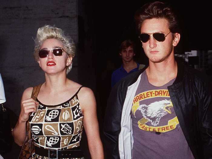 1985: Sean Penn and Madonna