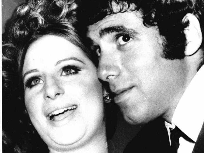 1963: Elliot Gould and Barbra Streisand