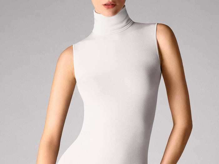 Finally, celebrity stylist Andrew Gelwicks says a simple bodysuit is key when it comes to Zoom calls.