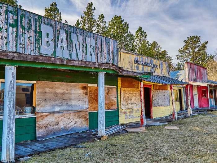 SOUTH DAKOTA: Rockerville was another gold rush town that eventually dissipated.