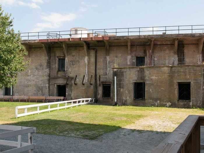 DELAWARE: Fort Delaware held Confederate prisoners during the Civil War.