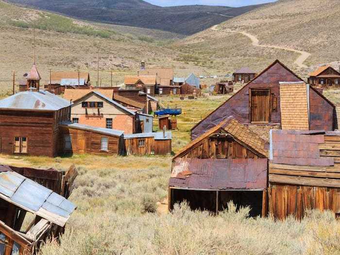 CALIFORNIA: Bodie was once a bustling mining center.