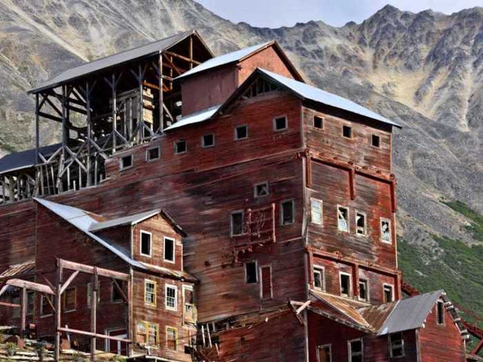 ALASKA: The mining town of Kennecott became a ghost town when its supply of copper ran out.