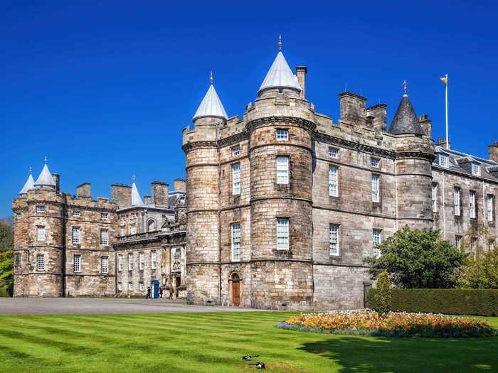 The Palace of Holyroodhouse was the site of a gruesome murder.