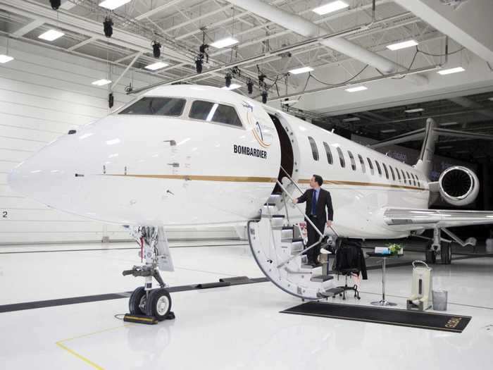 The Global 7500 is the new flagship boasting the longest range and fastest speed of any other Bombardier business jet.