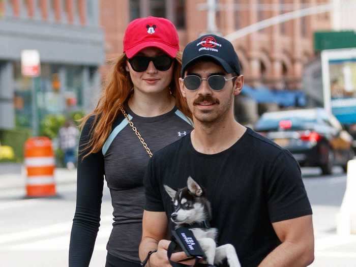 In September 2017, Turner and Jonas adopted a new puppy together.