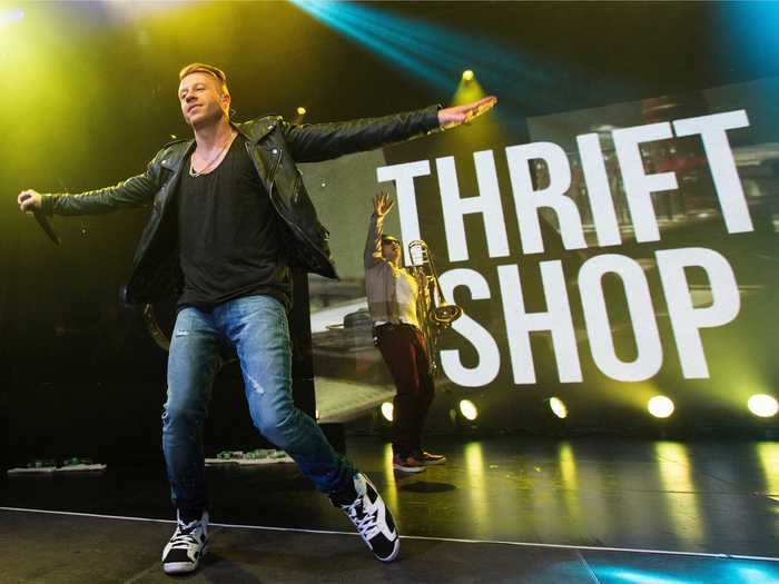 2013: "Thrift Shop" — Macklemore & Ryan Lewis featuring Wanz