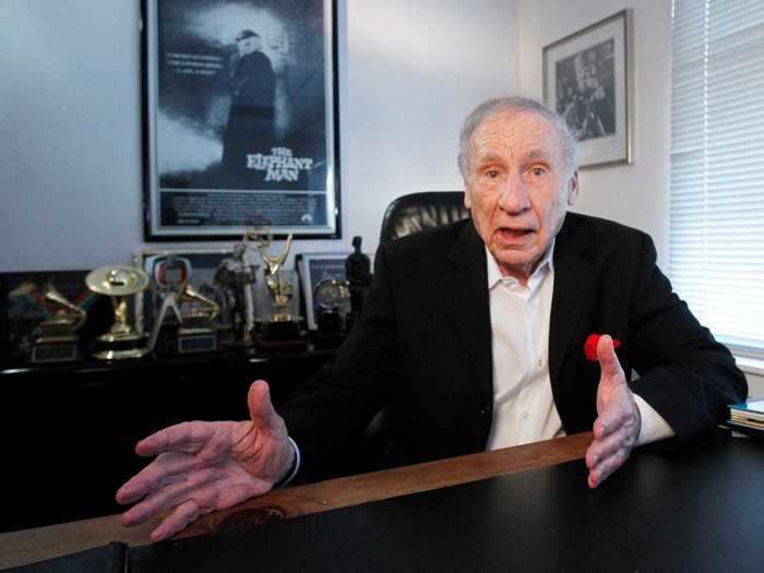 Mel Brooks got his EGOT by acting, writing for TV, and writing a musical.