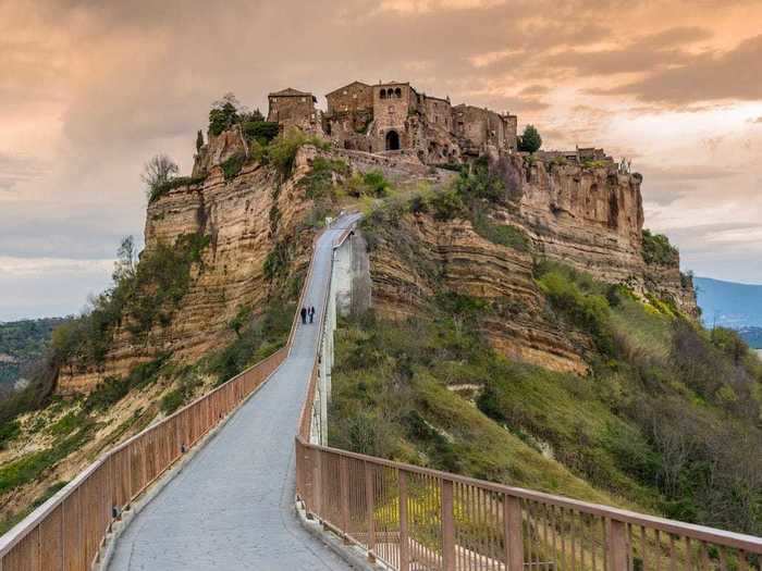 Teso said the Civita di Bagnoregio, also known as the dying town, is really full of life.