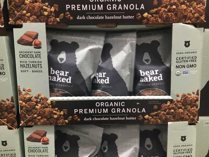 This granola from Bear Naked is organic and gluten-free.