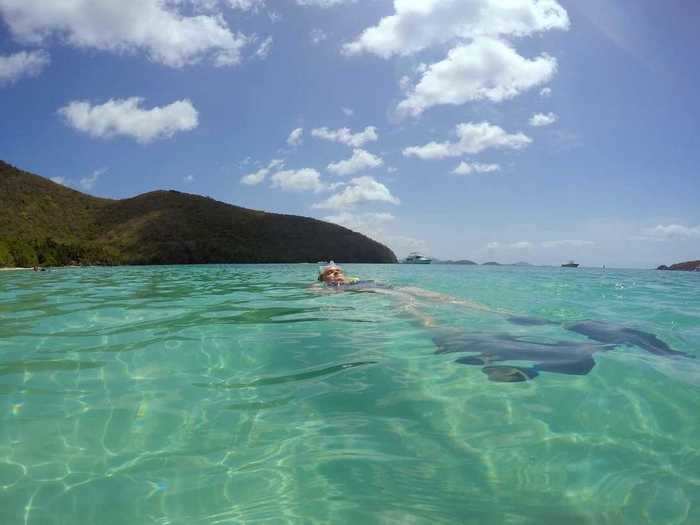 18. Maho Bay Beach, Cruz Bay, St. John