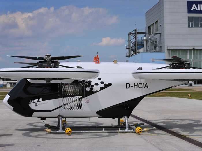 The eVTOL, registered as D-HCIA, didn