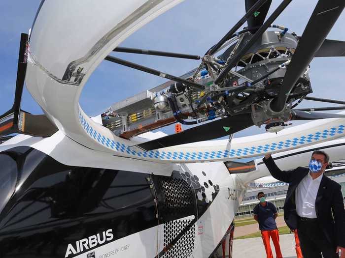 CityAirbus is "single failure tolerant," meaning it can still land normally after losing one of its propellers.