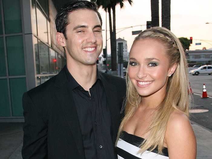 Milo Ventimiglia and Hayden Panettiere met on the set of "Heroes," but they split before the show ended.