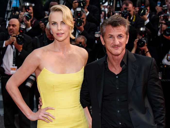 Charlize Theron and Sean Penn promoted a film together after breaking up.