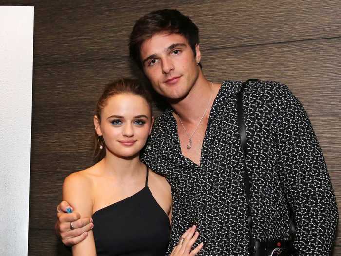 Joey King and Jacob Elordi met on the set of "The Kissing Booth," but they broke up before filming the sequels.