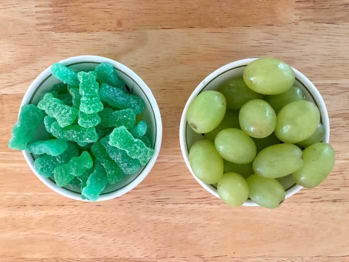 But just squeezing some lime seemed too easy, so I tested a few different methods to see which hack made the grapes taste most like candy.