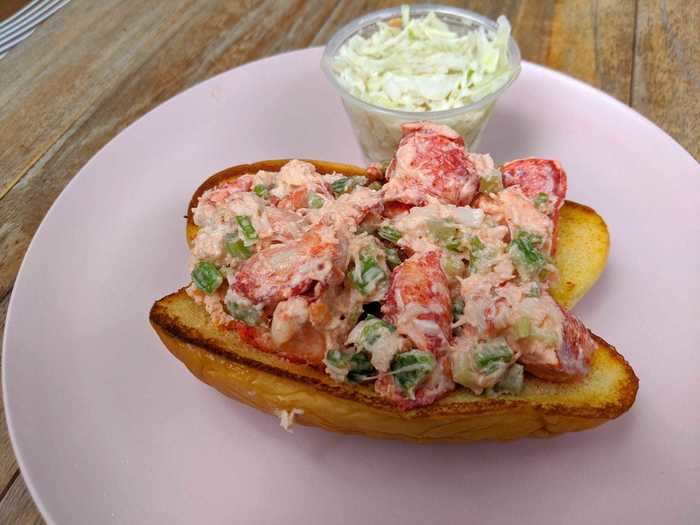 For me, the roll at The Lobster Roll had the edge thanks to its big and chewy chunks of lobster meat. Every bite was hefty and satisfying.