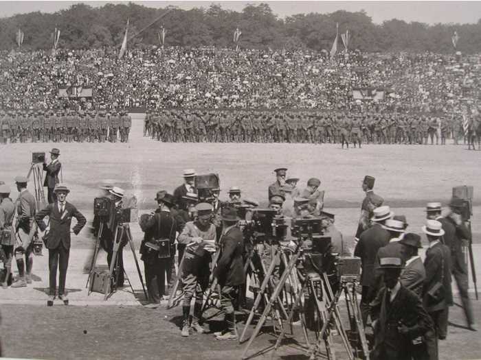 And, of course, the press was there to capture it all.