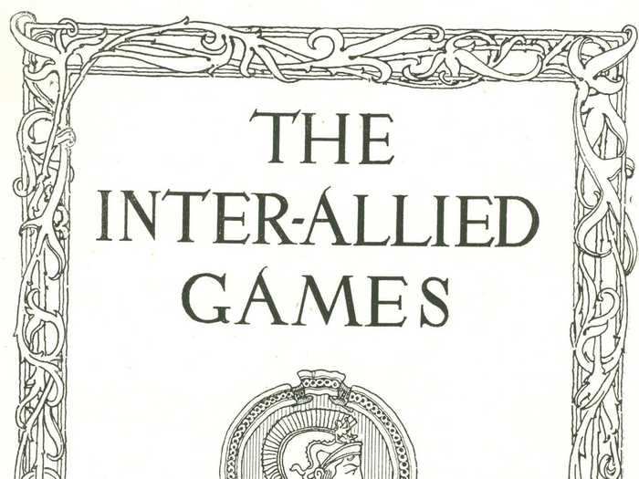 Welcome to the Inter-Allied Games, a two-week competition organized by the Allied powers of WWI in place of the 1916 Olympics.