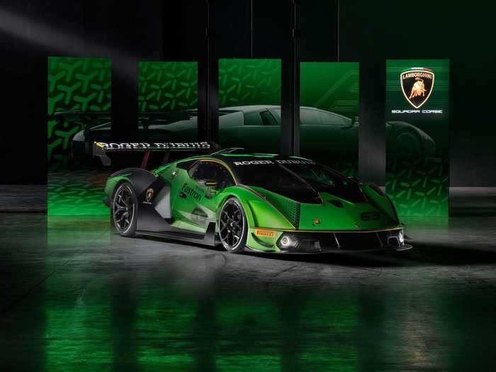 The Lamborghini Essenza SCV12 is a track-only offering that fulfills the FIA