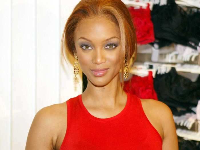 Supermodel Tyra Banks said she was once called "too big" to be on the runway.