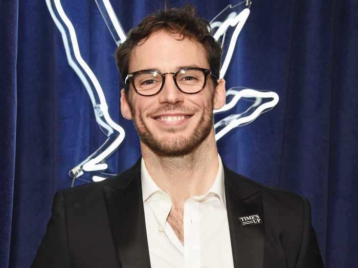 Sam Claflin said male actors are put under a lot of pressure to lose weight but it is "never talked about."