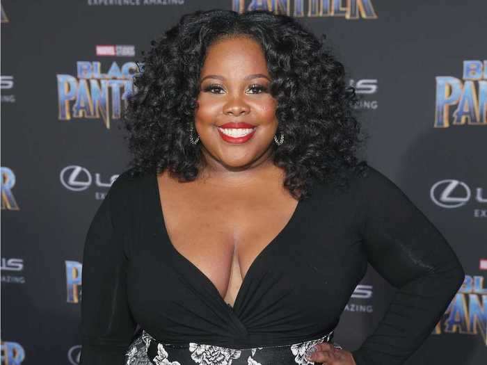 Amber Riley said that unrealistic body expectations have made Hollywood "a very hard place to be in."