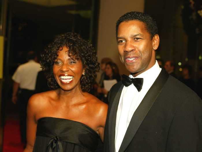 Denzel and Pauletta Washington: 43 years