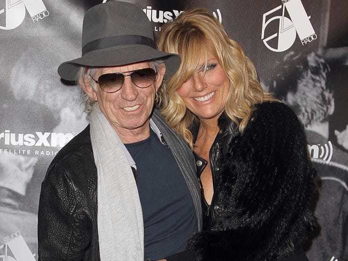 Keith Richards and Patti Hansen: 41 years