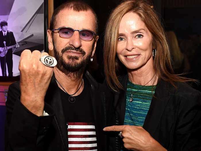 Ringo Starr and Barbara Bach: 39 years