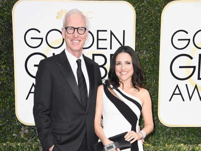 Julia Louis-Dreyfus and Brad Hall: about 38 years