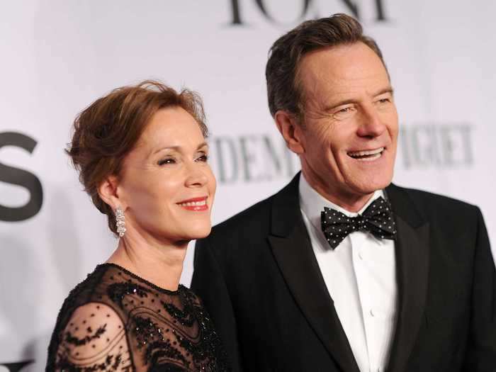 Bryan Cranston and Robin Dearden: 33 years