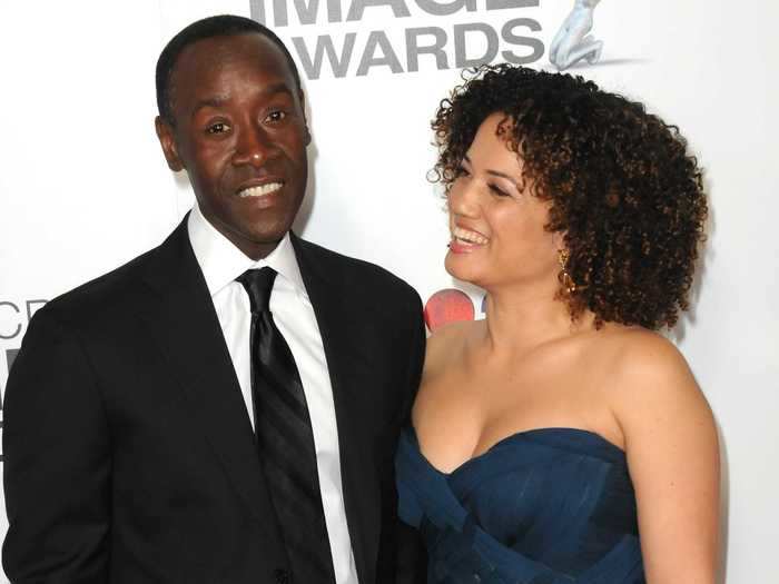 Don Cheadle and Brigid Coulter: 28 years