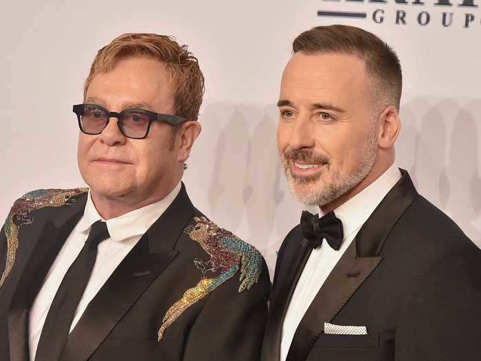 Elton John and David Furnish: 27 years