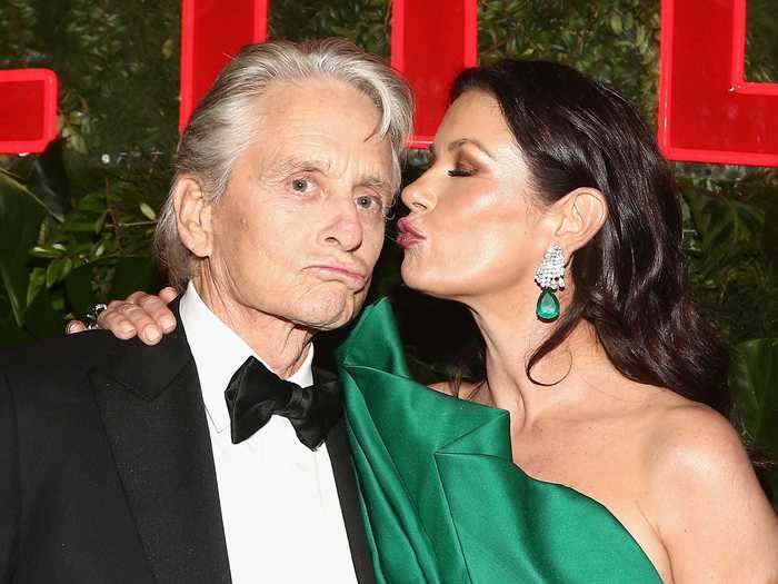 Michael Douglas and Catherine Zeta-Jones: 21 years