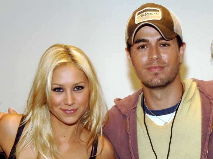 Enrique Iglesias and Anna Kournikova: 19 years