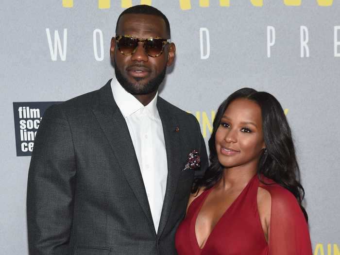 LeBron James and Savannah Brinson: 18 years